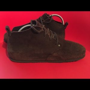 Birkenstock Dundee Booties Sandals Sz 37 Brown